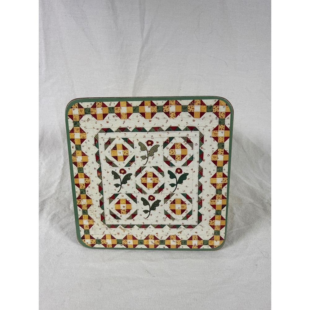 Quilters Coasters Collection II That Patchwork Place Martingale Cork Backed 8pc - Picture 3 of 6